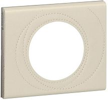 Рамка универсальная Legrand Celiane Corian 1-м. кожа макиато картинка